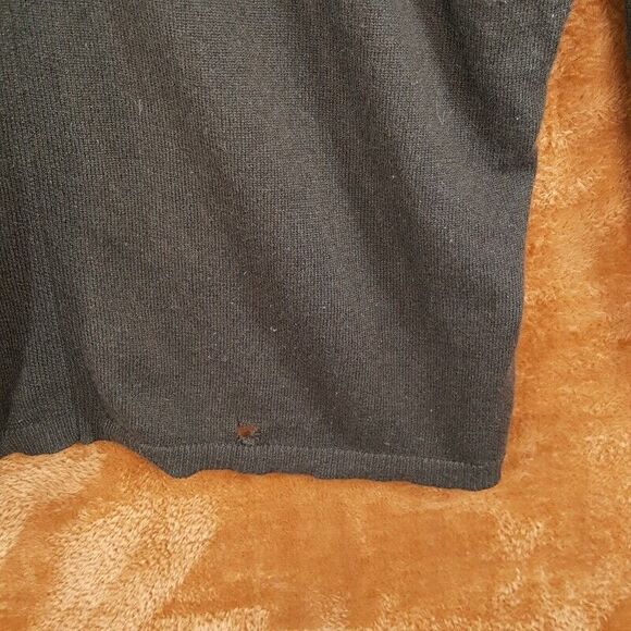 VINCE Womens Sweater XS Green Oversized Pullover Wool Cashmere Slouchy Hi Lo - Picture 7 of 9